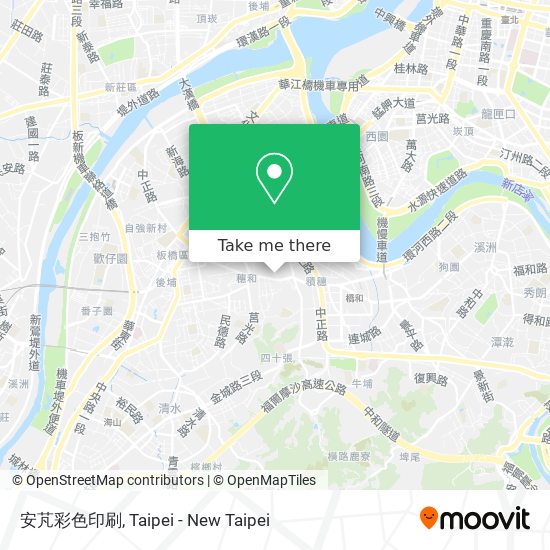 安芃彩色印刷 map