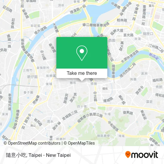 隨意小吃地圖