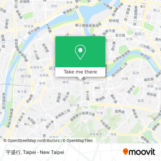 宇盛行 map