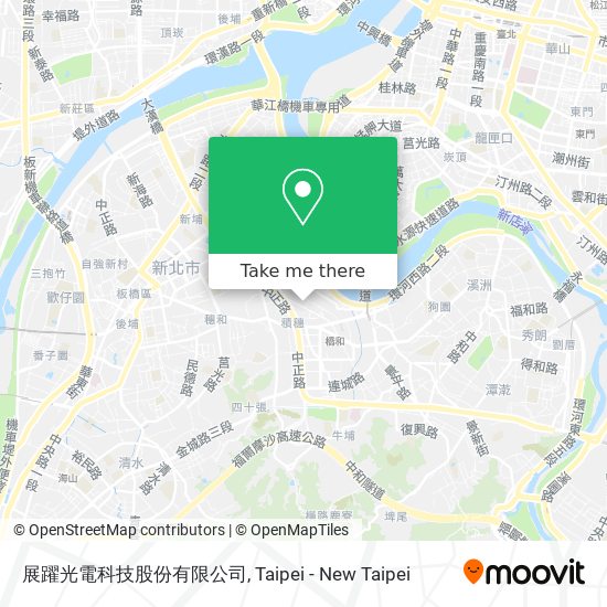 展躍光電科技股份有限公司 map