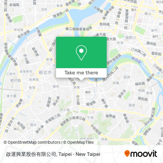 啟運興業股份有限公司 map