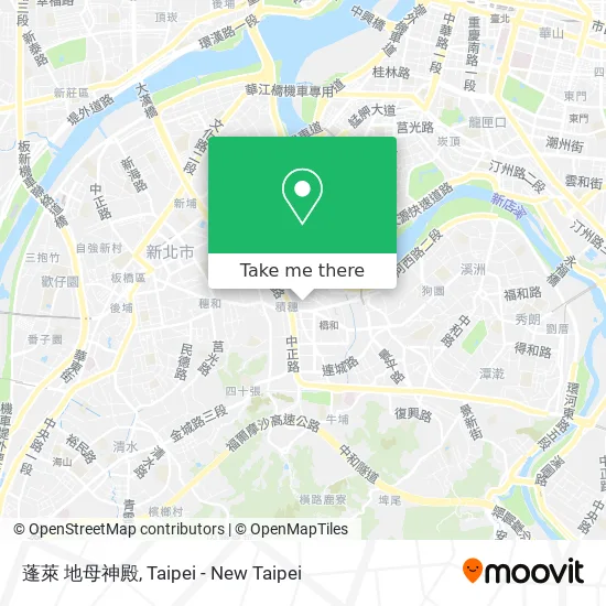 蓬萊 地母神殿 map