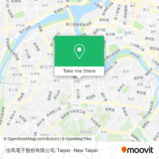 佳馬電子股份有限公司 map