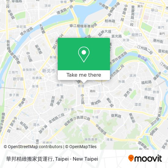 華邦精緻搬家貨運行 map