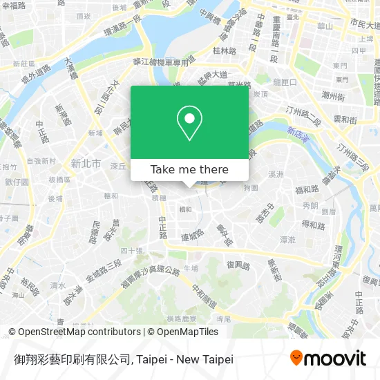 御翔彩藝印刷有限公司 map