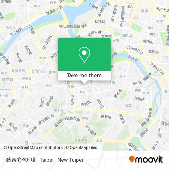 藝泰彩色印刷 map