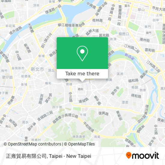 正雍貿易有限公司 map