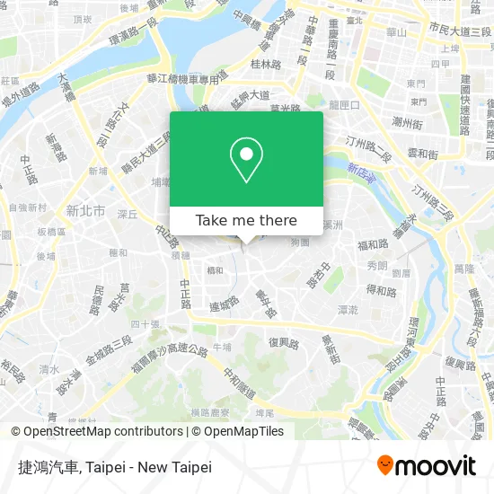 捷鴻汽車地圖