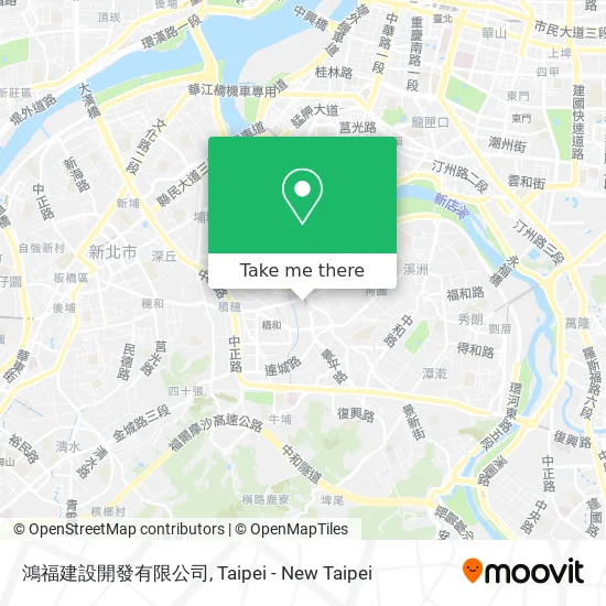 鴻福建設開發有限公司地圖