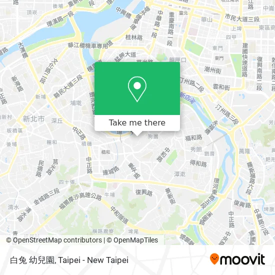 白兔 幼兒園 map