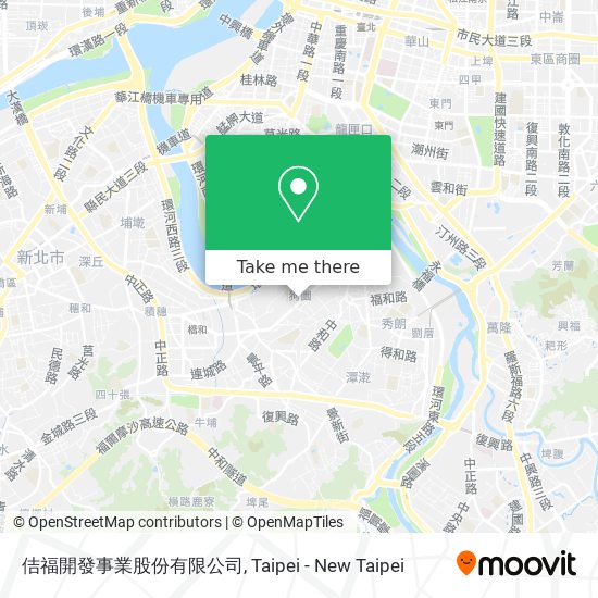 佶福開發事業股份有限公司地圖