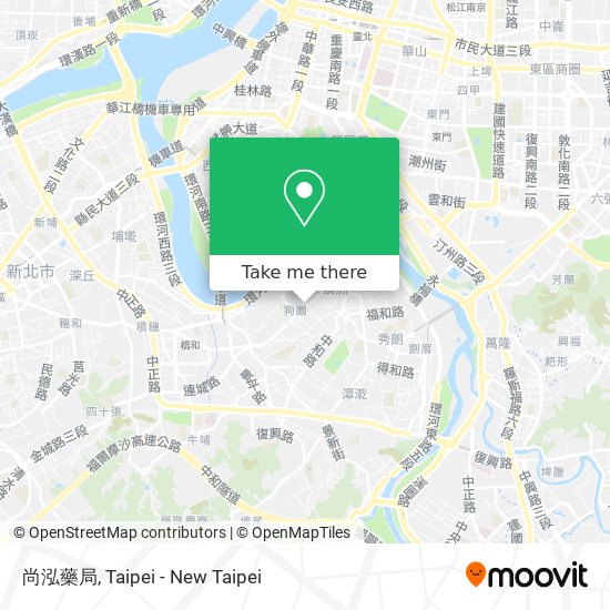 尚泓藥局 map