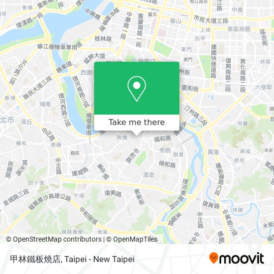 甲林鐵板燒店 map