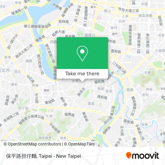 保平路担仔麵 map