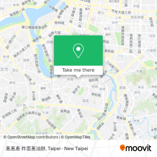 蔥蔥蔥 炸蛋蔥油餅 map