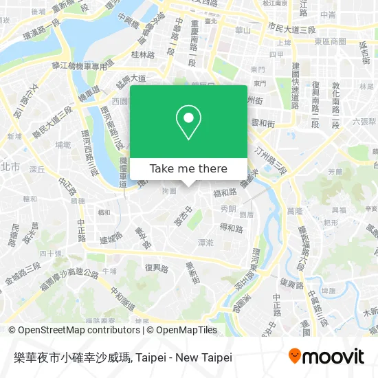 樂華夜市小確幸沙威瑪 map