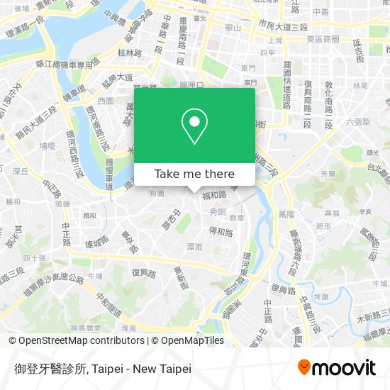 御登牙醫診所 map