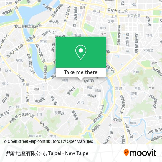 鼎新地產有限公司地圖