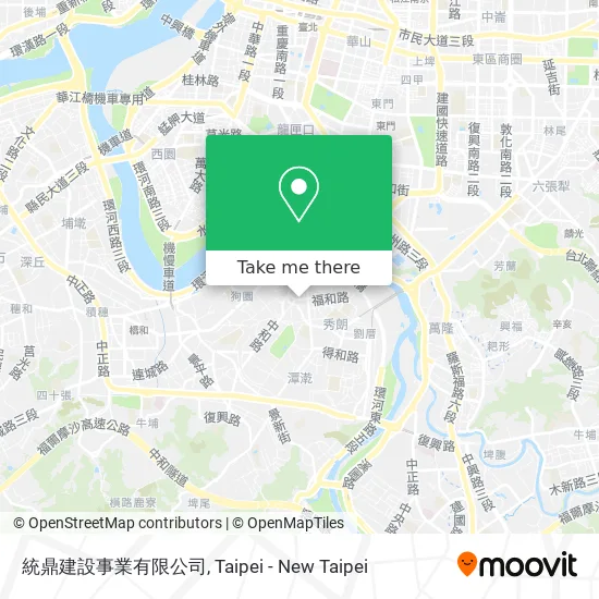 統鼎建設事業有限公司 map