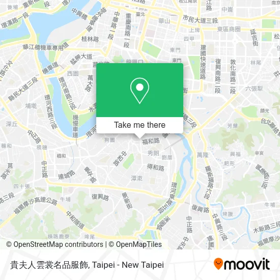 貴夫人雲裳名品服飾 map
