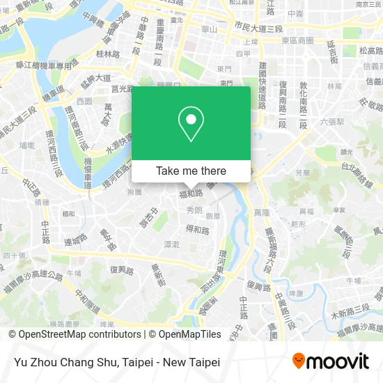 Yu Zhou Chang Shu map