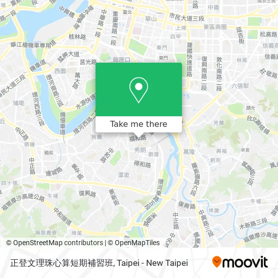 正登文理珠心算短期補習班 map