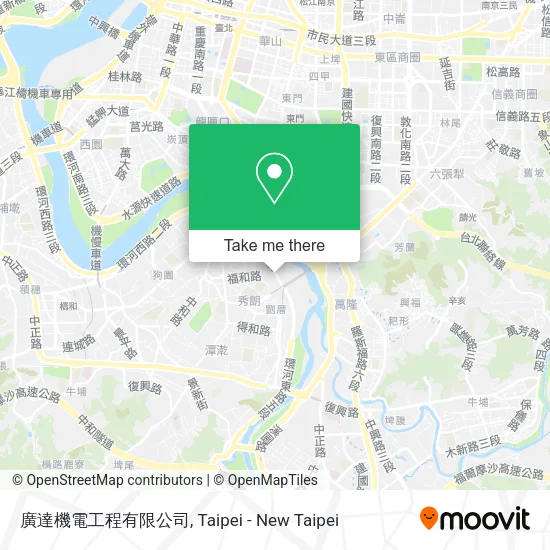 廣達機電工程有限公司地圖
