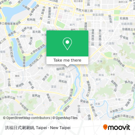 洪福日式涮涮鍋 map
