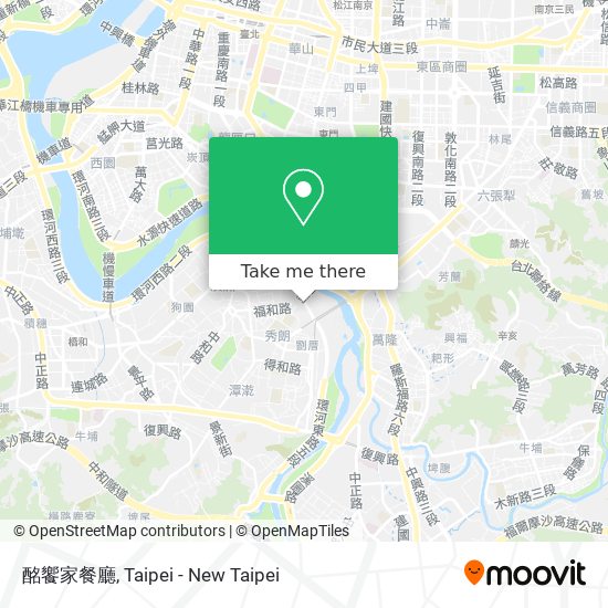 酩饗家餐廳 map