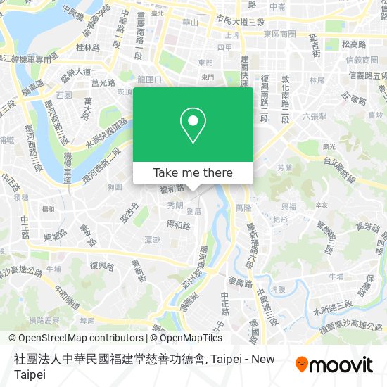 社團法人中華民國福建堂慈善功德會 map