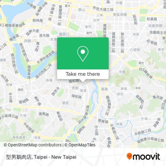 型男鵝肉店 map