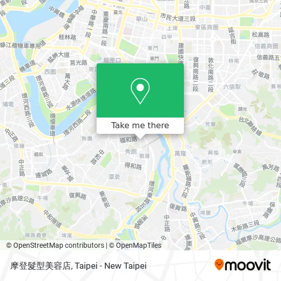 摩登髮型美容店地圖