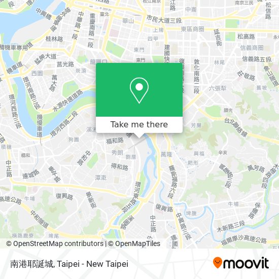 南港耶誕城 map