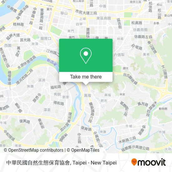 中華民國自然生態保育協會地圖