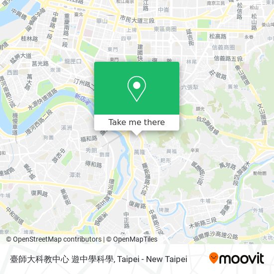 臺師大科教中心 遊中學科學 map