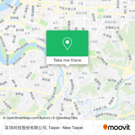 富得科技股份有限公司地圖