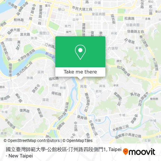 國立臺灣師範大學-公館校區-汀州路四段側門1 map