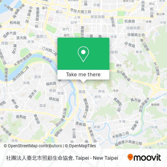 社團法人臺北市照顧生命協會 map