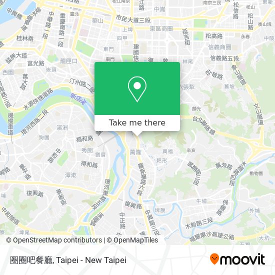 圈圈吧餐廳 map