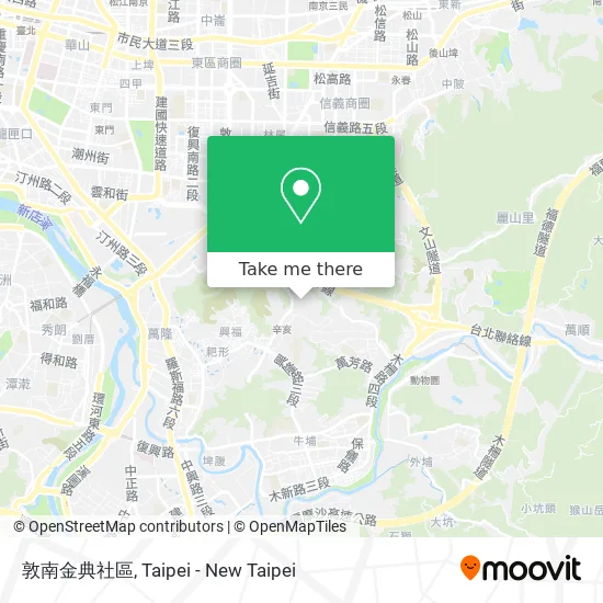 敦南金典社區 map