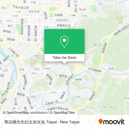 鄭品聰先生紀念游泳池地圖