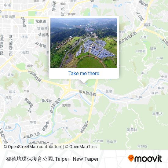 福德坑環保復育公園地圖