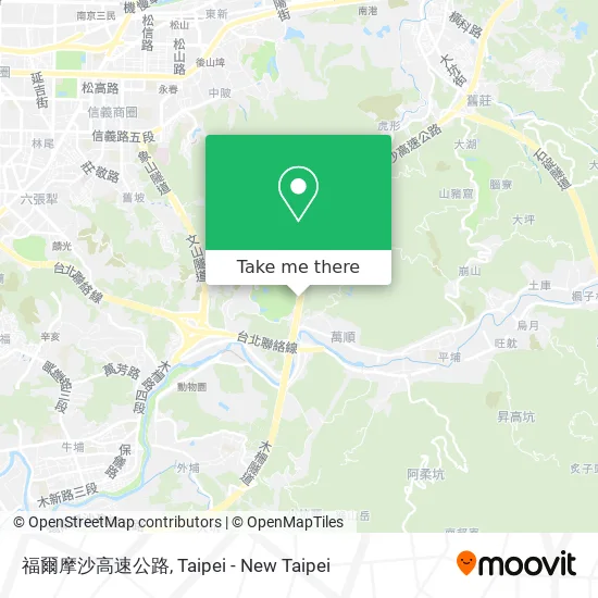 福爾摩沙高速公路地圖