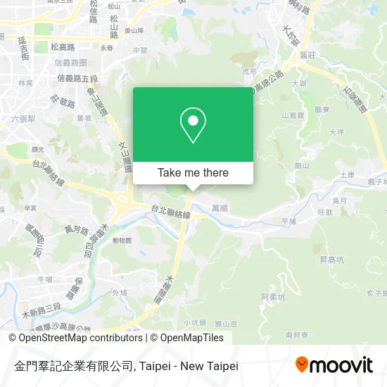 金門羣記企業有限公司地圖