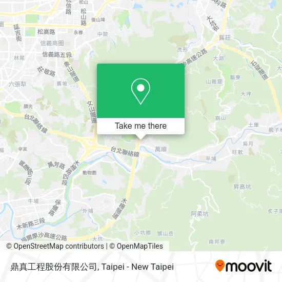 鼎真工程股份有限公司地圖