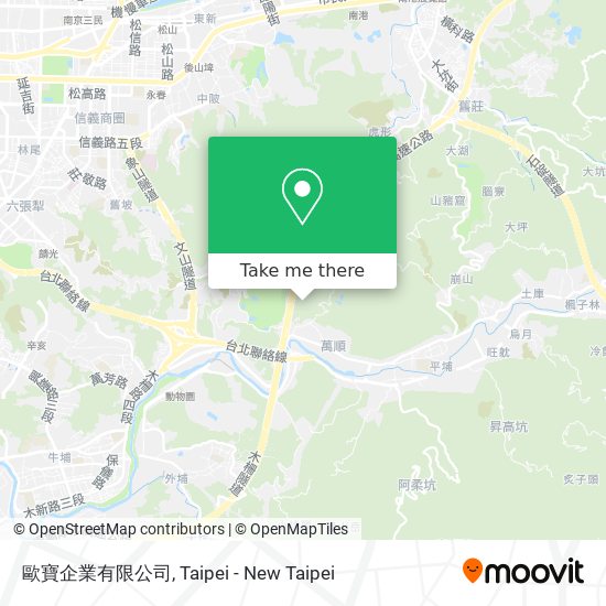 歐寶企業有限公司 map