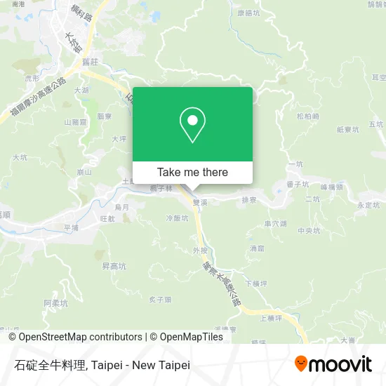 石碇全牛料理 map