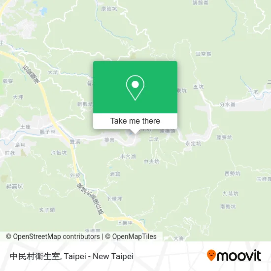 中民村衛生室地圖