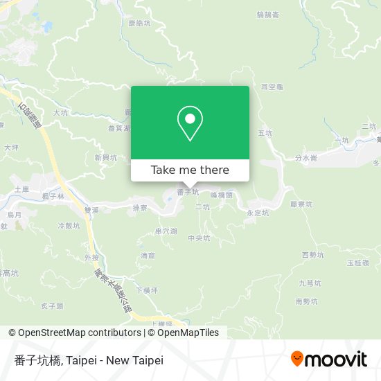 番子坑橋 map