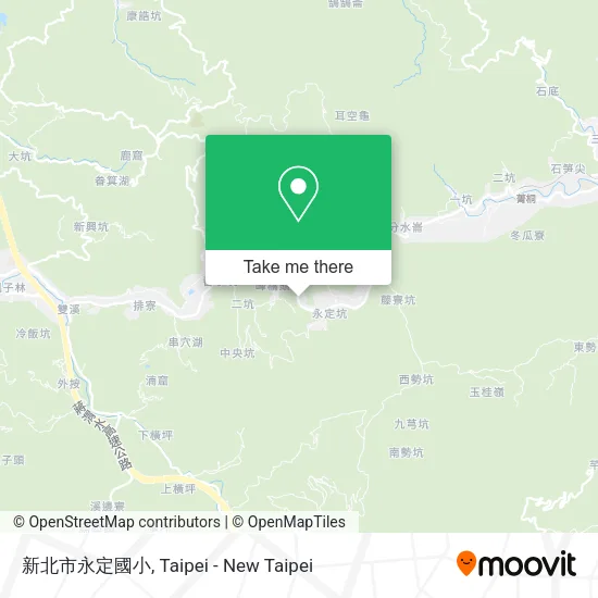 新北市永定國小地圖